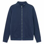 Brickstone unisex full-zip sweater, 280 gr/m² - Navy