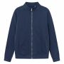 Brickstone unisex full-zip sweater, 280 gr/m² - Navy