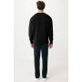 IQONIQ Kruger gerecycled katoen relaxed sweater, zwart (L)