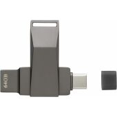 Zinklegering USB-stick Dorian - zilver