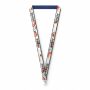 Polyester keycord met gesublimeerde satijnen overlay
