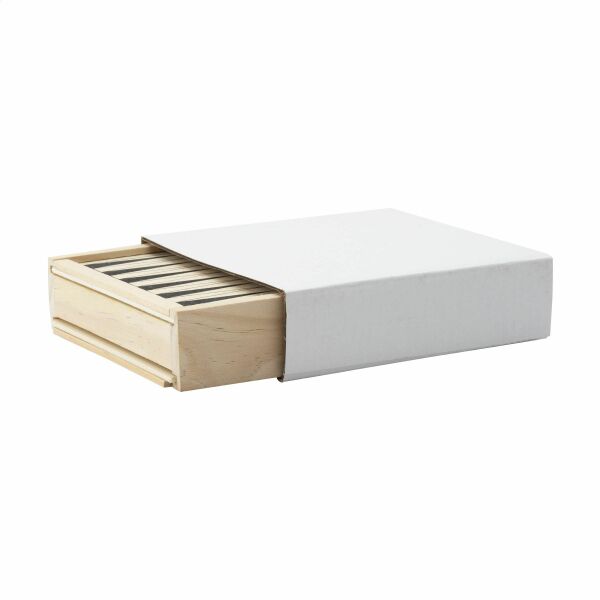 WoodGame 5-in-1 spel - houtbruin WoodGame 5-in-1 spel - houtbruin