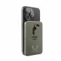 Fresh 'n Rebel Magnetic Wireless Powerbank 5000 mAh (Dried Green)