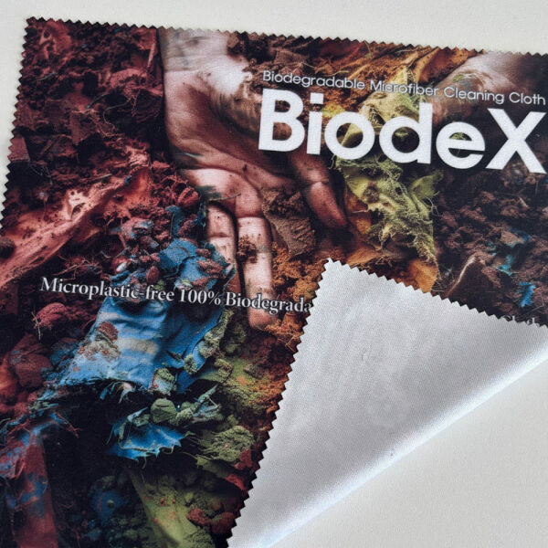 Custom made microfiber schoonmaak doekje