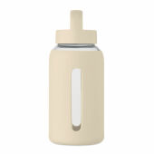 BORIS - Fles van hoog borosilicaatglas - Beige BORIS - Fles van hoog borosilicaatglas - Beige