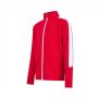 KID'S KNITTED TRACKSUIT TOP, RED/WHITE, 13/14, FINDEN HALES