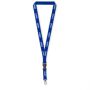Afneembare polyester lanyard met reflectives Afneembare polyester lanyard met reflectives