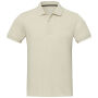 Emerald unisex Aware™ gerecyclede polo met korte mouwen - Havermout - XXS