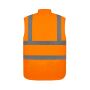 Gewatteerde bodywarmer signalisatie Hi Vis Orange 3XL