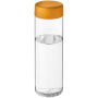 H2O Active® Vibe 850 ml sportfles - Transparent/Oranje H2O Active® Vibe 850 ml sportfles - Transparent/Oranje