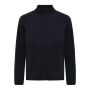Iqoniq Talung gerecycled polyester fleece jas met rits, zwart (XXS)