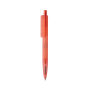 X3 GRS gerecycled PC plastic pen frosted, rood