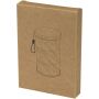 Celestia opvouwbare en dimbare tafellamp van gerecycled plastic - Zwart Celestia opvouwbare en dimbare tafellamp van gerecycled plastic - Zwart