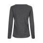 SEVEN SEAS The knit | o-neck | dames - Donkergrijs gemêleerd, 3XL