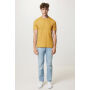 IQONIQ Brett gerecycled katoen t-shirt, ochre yellow (XXS)