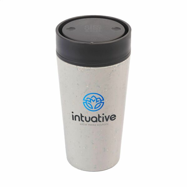 Circular&Co Recycled Coffee Cup 340 ml Kaffeebecher - weiß/schwarz Circular&Co Recycled Coffee Cup 340 ml Kaffeebecher - weiß/schwarz