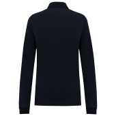 Bio180 piqué damespolo lange mouwen Navy S