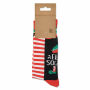 SOC MEDIUM - Paar kerstsokken M - Wit/rood SOC MEDIUM - Paar kerstsokken M - Wit/rood