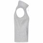Bodywarmer van microfleece dames ash heather 3XL