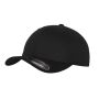 FLEXFIT® WOOLY COMBED CAP, BLACK/BLACK, S/M, FLEXFIT