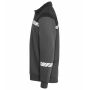 7100 POLO SWEATSHIRT PGL Grey/Black 5XL