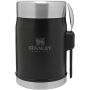 Stanley Legendary 400 ml voedselcontainer met spork - Mat zwart