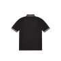 B&C Active Polo, Black, 3XL