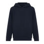 IQONIQ Yengo kids recycled katoen hoodie met steekzakken, donkerblauw (910)