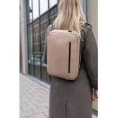 VINGA Baltimore RCS rugzak en aktetas in één, greige