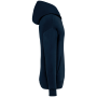 Ecologische uniseks oversized sweater met capuchon Navy Blue XXS Ecologische uniseks oversized sweater met capuchon Navy Blue XXS