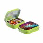 Mini scharnierblikje met snoep, Lime, Mini choco