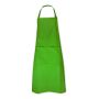 Apron, 65% polyster, 35% cotton, 210 gr/m², size 75 x 95 cm Lime Green