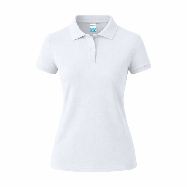Dames Wit Polo Shirt Charles