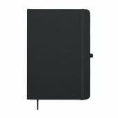 ARCOLOOP - A5 gerecycled PU notitieboek - Zwart