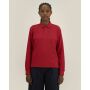 Prepster 2.0 Long Sleeve - De unisex polo met lange mouwen - Passionate Red (XXS)