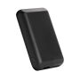 Magnetische 5000 mAh 5W draadloze powerbank, zwart