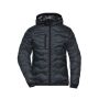 Ladies' Padded Jacket graphite/camouflage XL