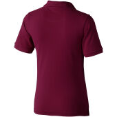Calgary damespolo met korte mouwen - Bordeaux rood - 2XL