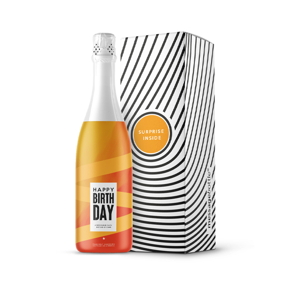 Momentenfles Happy Birthday
