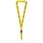 Afneembare polyester lanyard met reflectives Afneembare polyester lanyard met reflectives