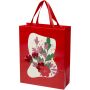 Smartfold papieren tas van 210 g/m² met lintgrepen en een glanzende laminaatlaag - 31 x 12 x 39 cm - Rood Smartfold papieren tas van 210 g/m² met lintgrepen en een glanzende laminaatlaag - 31 x 12 x 39 cm - Rood