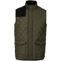 Gewatteerde herenbodywarmer Mossy Green / Black XL