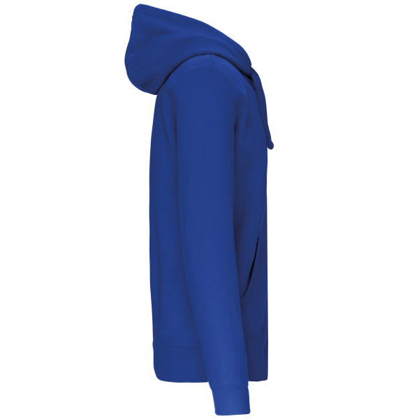 Hooded Sweater Met Rits Light Royal Blue M