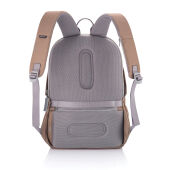 Bobby Soft, anti-diefstal rugzak, khaki, grijs