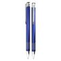 Aluminium balpen Amiens Navyblauw - Blauwe inkt