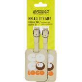American Tourister Ta Luggage Tag X2 Print