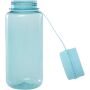 Ryder 900 ml RCS gecertificeerde RPET sportfles met multifunctioneel deksel - Turquoise