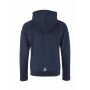 Evolve 2.0 Brushed Hood Jkt Jr Navy 122/128