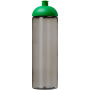 H2O Active® Eco Vibe 850 ml drinkfles met koepeldeksel - Charcoal/Groen H2O Active® Eco Vibe 850 ml drinkfles met koepeldeksel - Charcoal/Groen