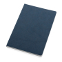 Salton A5 GRS gecertificeerd recycled papieren notitieboek, blauw